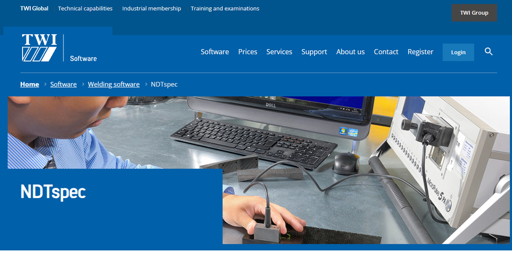NDTspec Screenshot 1
