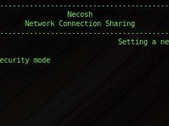 NECOSH: Network Connection Sharing Screenshot 2