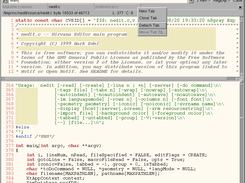 NEdit Screenshot 2