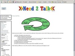 Front Page of the Site