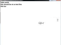 The main.cpp file running on Windows 7
