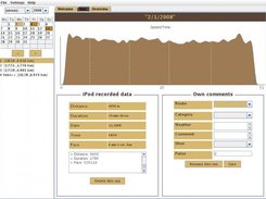 View of a single run in the Coffee-Colorscheme