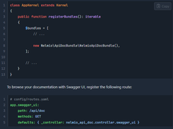 NelmioApiDocBundle Screenshot 1
