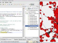 Cyclone manipulates graphs using the Jung Graph API