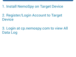 NemoSpy - Cell Phone Spy  Screenshot 1