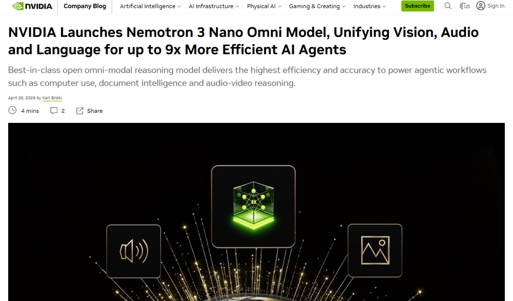 Nemotron 3 Nano Omni Screenshot 1