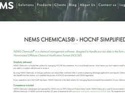 NEMS Chemical Screenshot 1