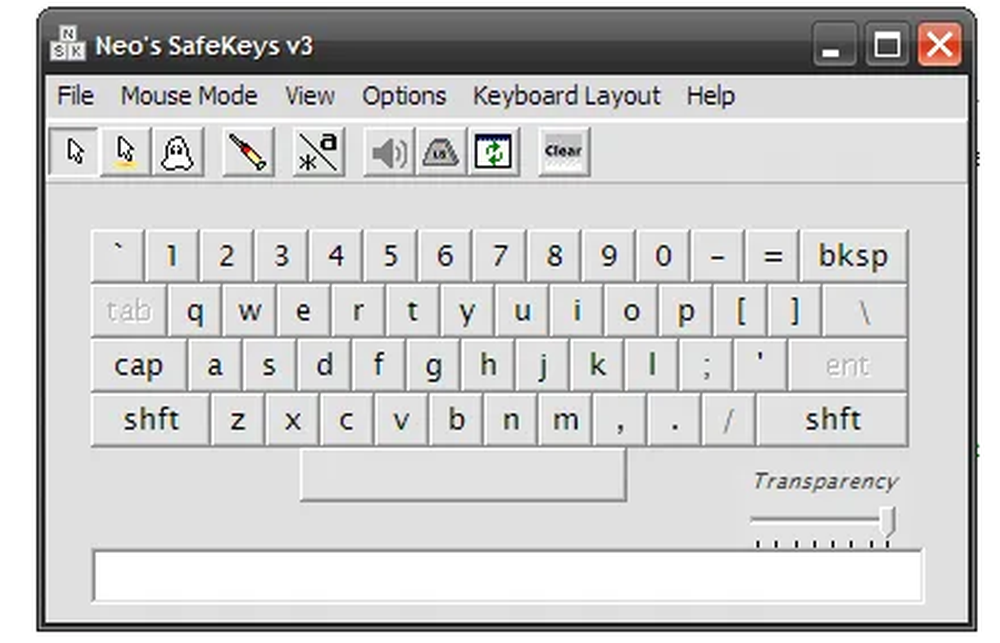 Neo’s SafeKeys Screenshot 1