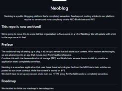 Neoblog Screenshot 1
