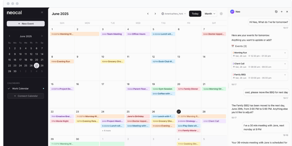 Neocal Screenshot 1