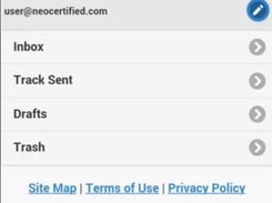 NeoCertifiede Secure Email Mobile