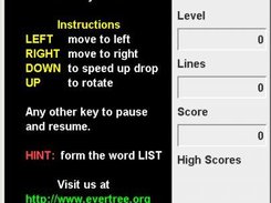 Initial screen