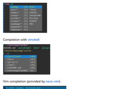 neocomplete.vim Screenshot 1