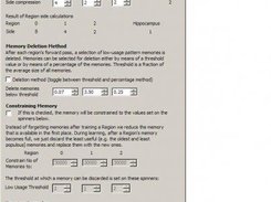 Parameters Dialog