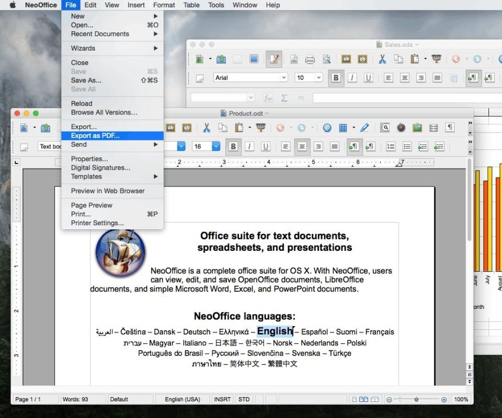 NeoOffice Screenshot 1
