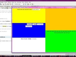 Screenshot of basic character chooser. Super pre pre alpha :