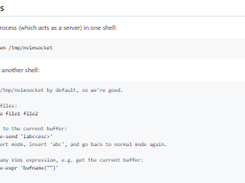 neovim-remote Screenshot 1