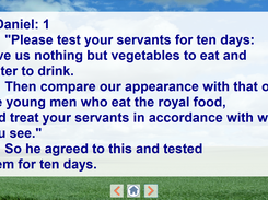 Bible Verse Projection Sample