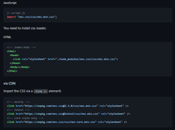 NES.css Screenshot 1