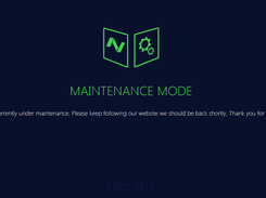 If Maintenance Mode Enable