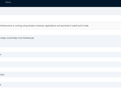 Nest.js Mod Fullstack Screenshot 1