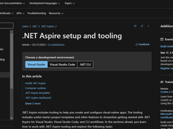 .NET Aspire Screenshot 1