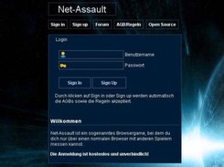 Sign in page