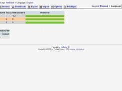 Info page for a package.