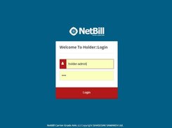 login page