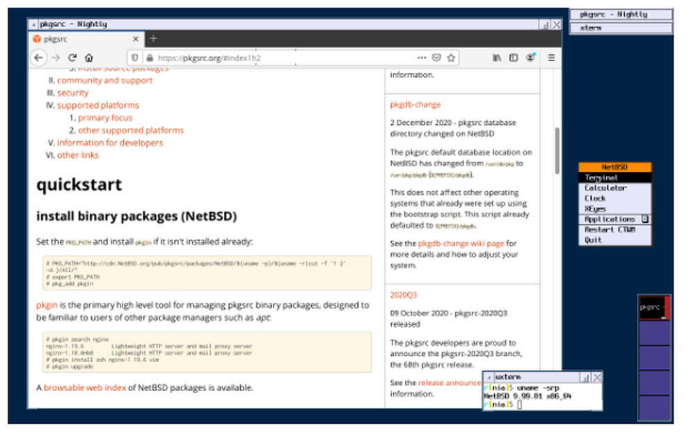 NetBSD Screenshot 1