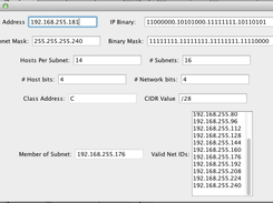 Subnet Calculator Screenshot 1