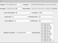 Subnet Calculator Screenshot 2