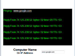IP config / Ping Tool