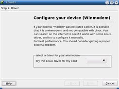 Wizard will have screens for easy setup of hardware devices