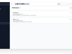 NetcoreSaaS Screenshot 1