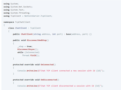 NetCoreServer Screenshot 1