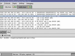 The raw data editor, in ASCII mode