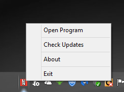 sys menu