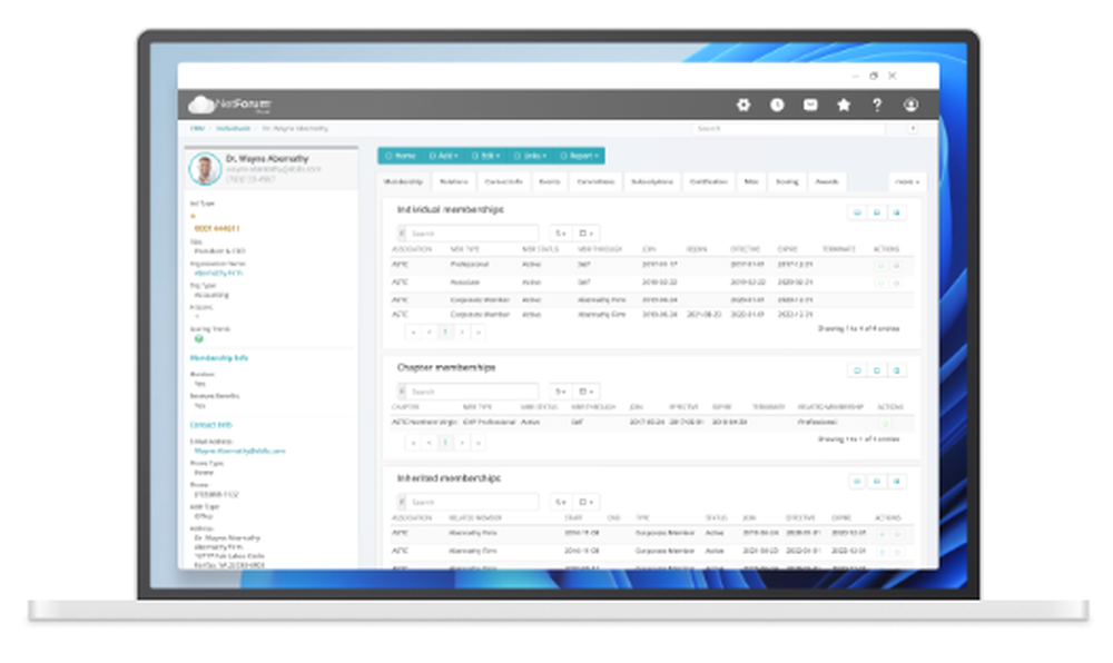 NetForum Screenshot 1