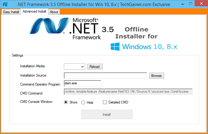 download dotnet 3.5 for windows 10