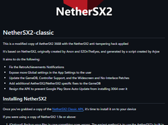 NetherSX2 Classic Screenshot 1