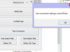 Test Connection Settings