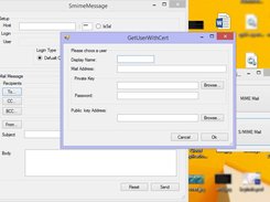 Send S/MIME with signing and encryption