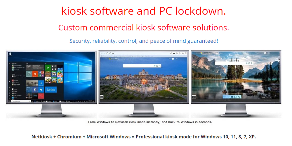 Netkiosk Screenshot 1