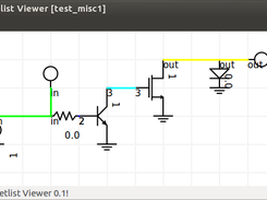 NetlistViewer 0.1 on GNOME