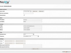 management of contacts