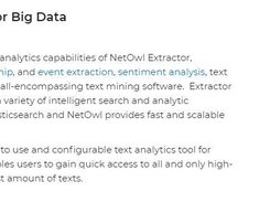 NetOwl TextMiner Screenshot 1