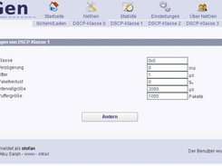 NetGen change settings