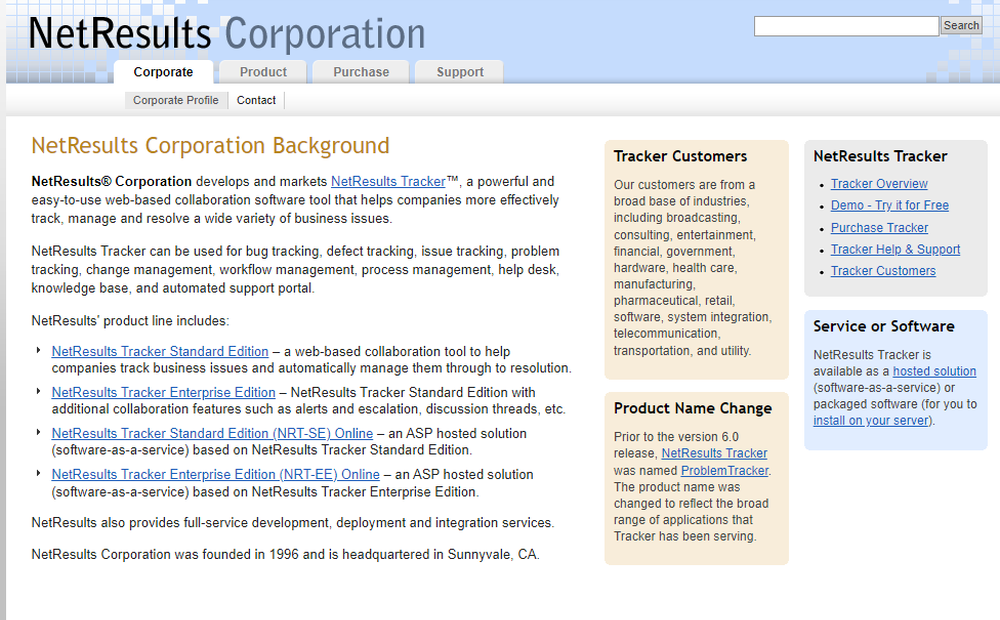 NetResults Tracker Screenshot 1