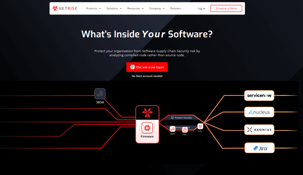 NetRise Screenshot 1